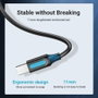 Vention Cable de Impresora USB 2.0 COQBH USB Tipo A a Tipo B, 2m, Negro